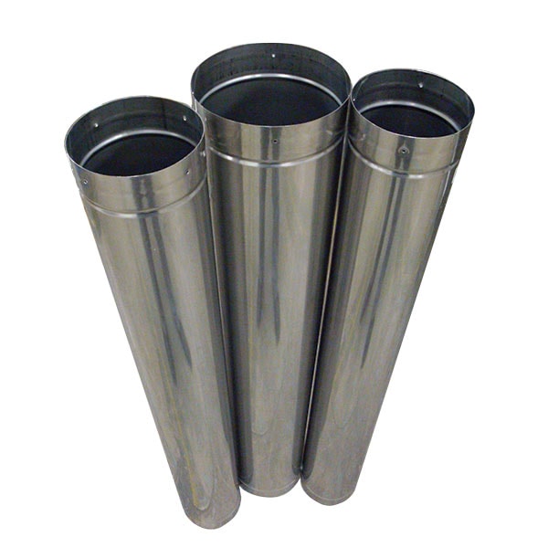 Chim Cap Corp 6 in. x 25 ft. Smooth Wall Stainless Steel Chimney Liner Kit  SW625SSK - The Home Depot